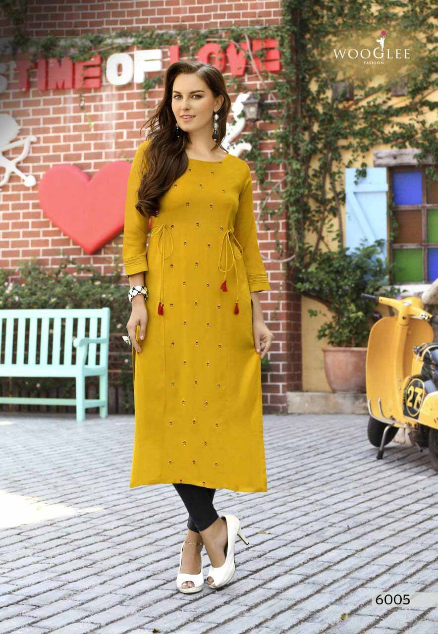 Tim Tim Rayon Embroidery Kurti Catalog Tim Tim Rayon Embroidery Kurti Catalog